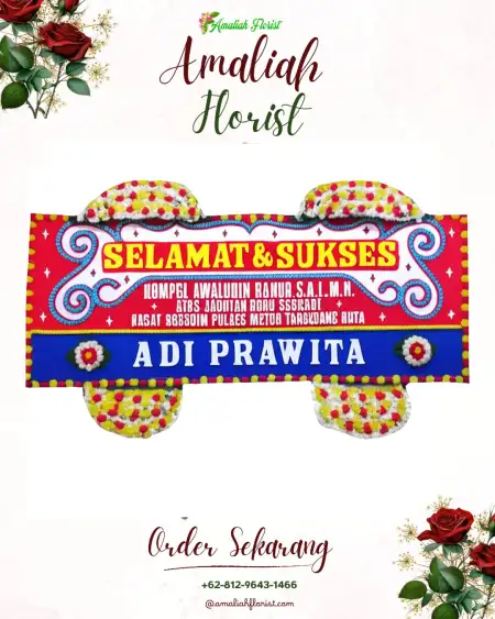 Papan Bunga Ucapan Selamat Bandar Lor