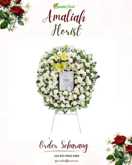 Krans Bunga Duka Bandar Lor